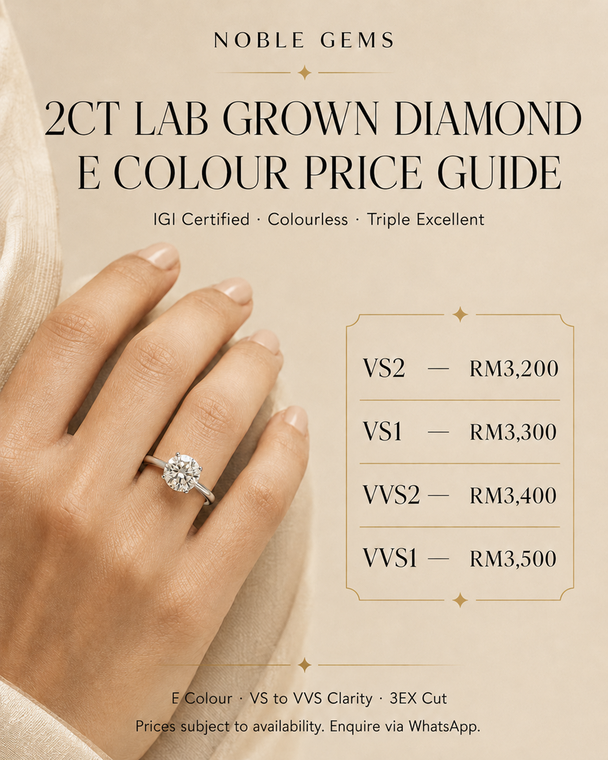 2ct Round Brilliant IGI Lab Grown Diamond