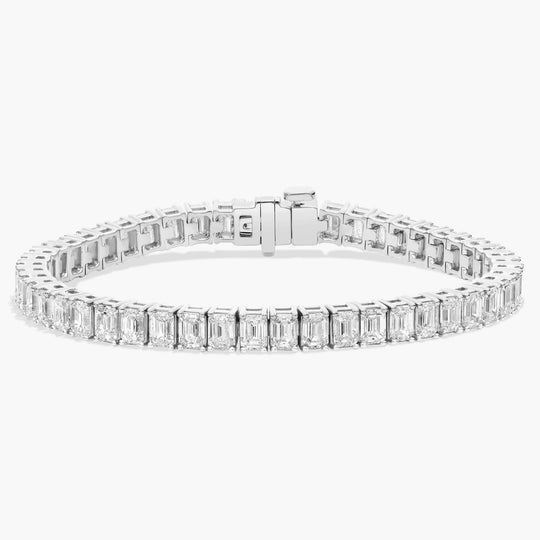 Tennis Bracelet | 0.25ct Emerald Cut Diamond
